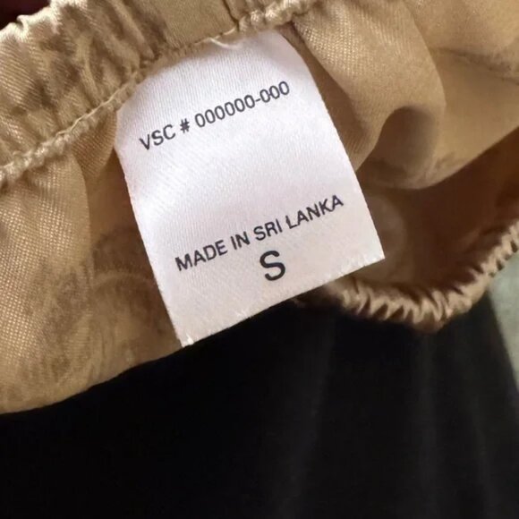 Victorias Secret Pajama Set Small Gold - Picture 5 of 6